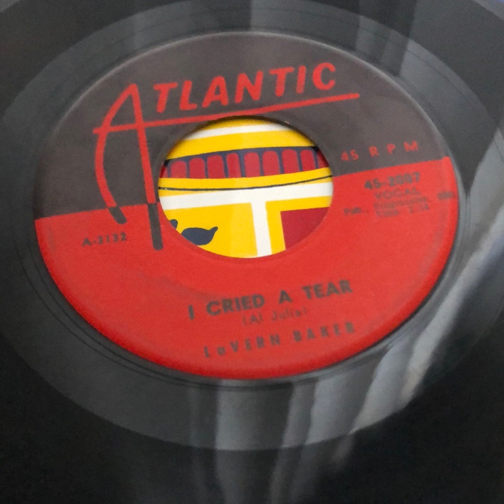 LaVern Baker I Cried A Tear Vinyl 45 Record '58